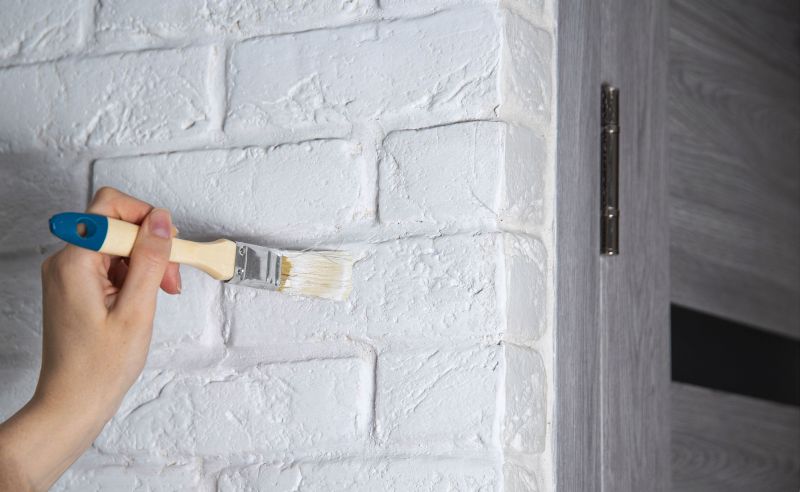 brick painting and staining