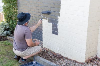 brick painting and staining