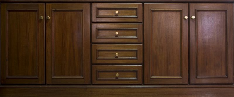 Built In Cabinetry Staining in Lafayette, IN